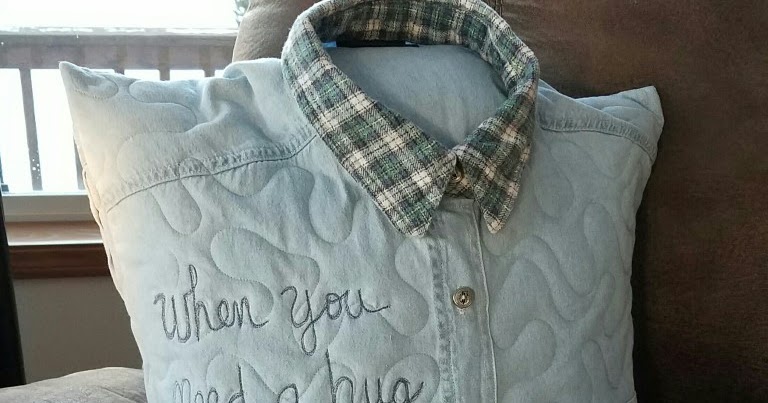 Memory shirt pillow clearance tutorial